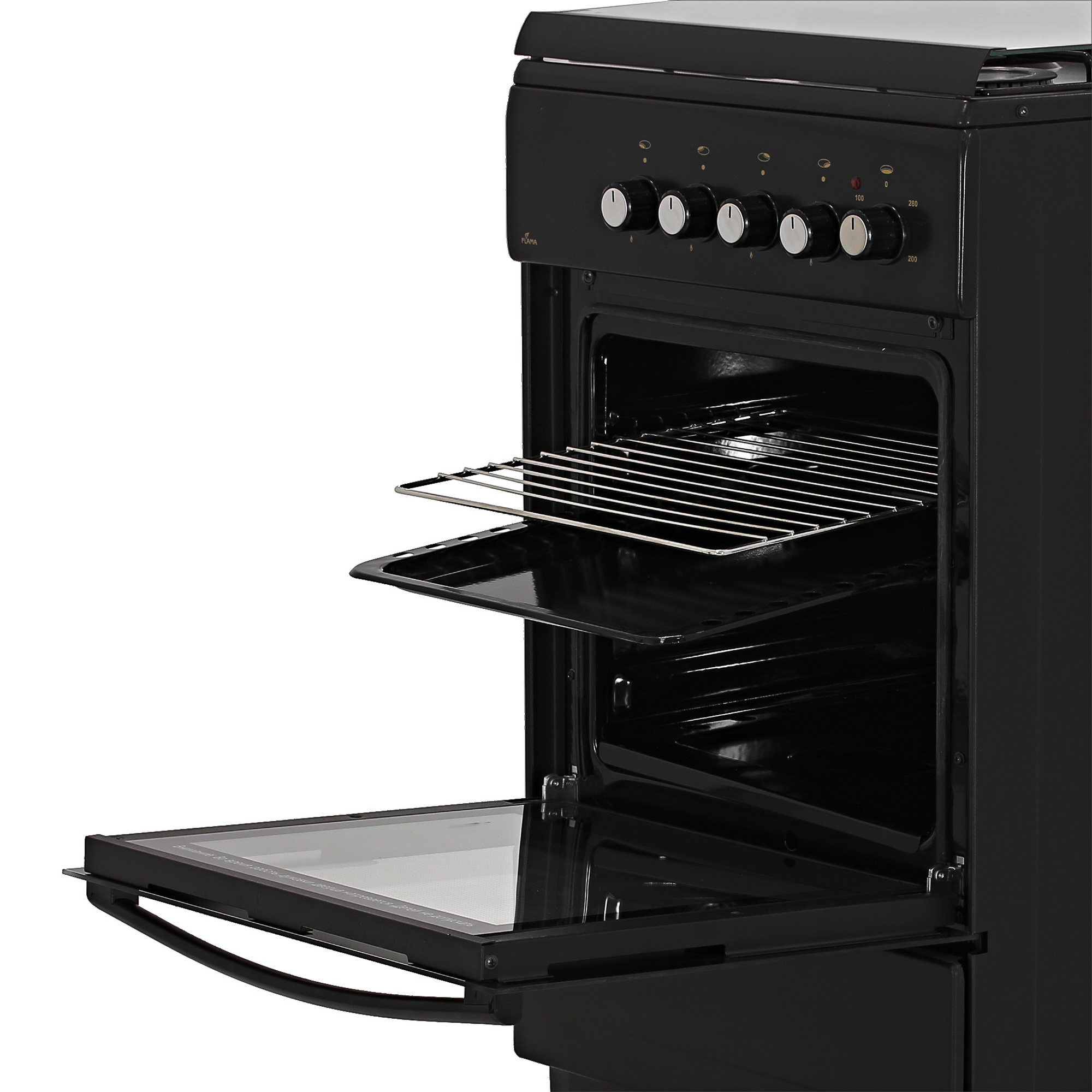 5305305 Комбинированная плита Flama L FK 1412 черный Flama group STDN-0016195 - Вид №5