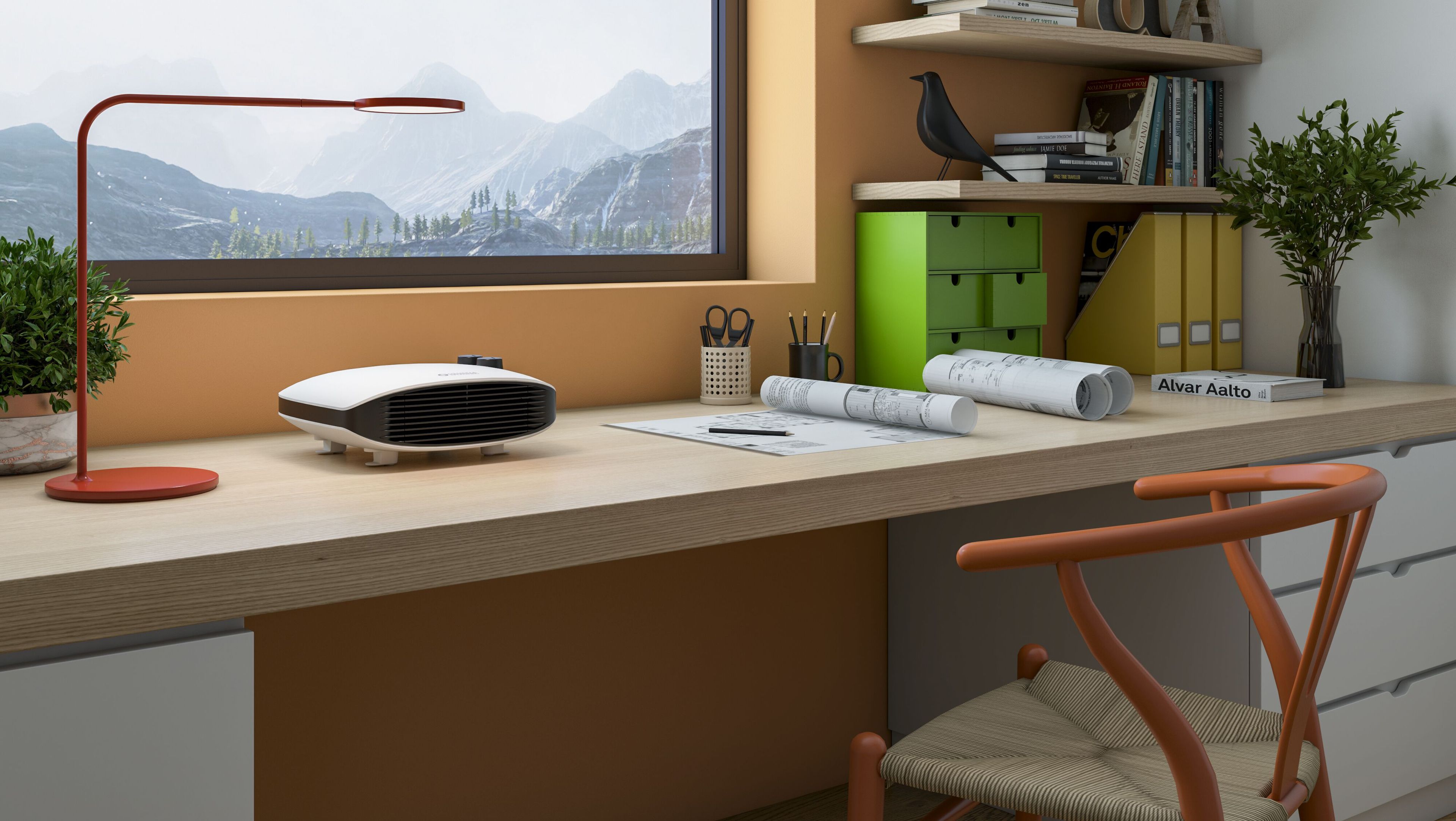 Настольный тепловентилятор OLIMPIA SPLENDID электрические обогреватели ARCH-00134122 - Вид №5