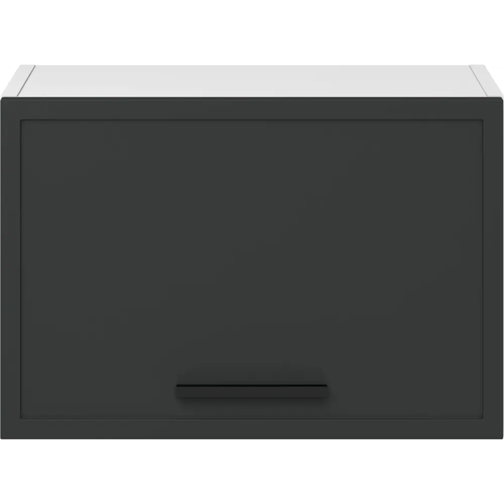 Навесной шкаф DELINIA Nero для вытяжки 50×33.8×29 см графит 86586446 Неро STLM-0070499 - Вид №2
