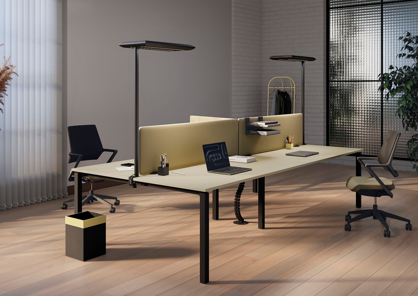 Настольная лампа с диммером и зажимом Manade Helios ARCH-00067356 - Вид №2