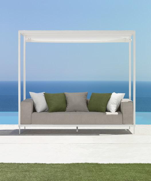 Talenti Садовый диван с балдахином из ткани Cleo alu sun-id-1398204 - Вид №2