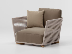 Садовое кресло с подлокотниками