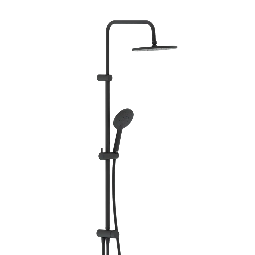 Душевая система Damixa Willow в матово-черном исполнении 89346519 STLM-1378790