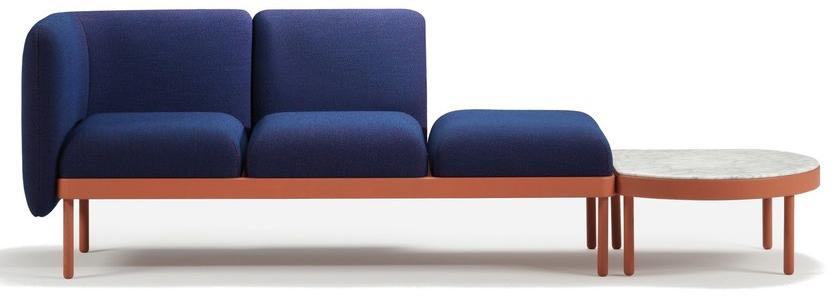 Низкий модульный журнальный столик из мрамора Mosaico Santreyd sun-id-1427092 - Вид №6