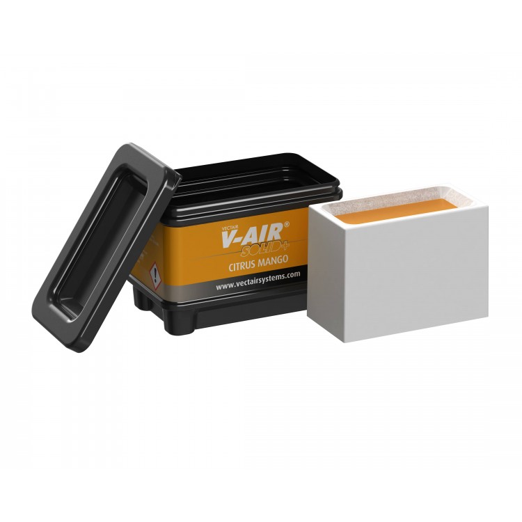 V-SOLIDP BERGAMT VECTAIR SYSTEMS Профессиональный картридж ароматизатор воздуха V-Air Solid Plus Бергамот и сандал Черный (упаковка)  - Вид №5