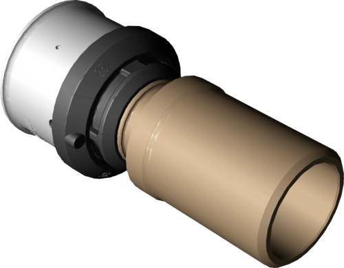 729 677 Модель 6713 Трубопроводные системы  Viega Smartpress  Переходники/​переходные угольники Santreyd  - Вид №2