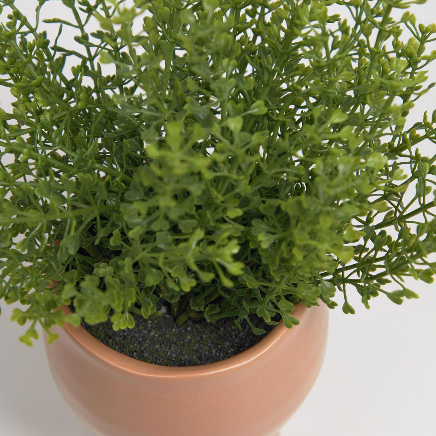 108450 Искусственное растение в розовом керамическом горшочке 21,6 см La Forma Myriophyllum  - Вид №1