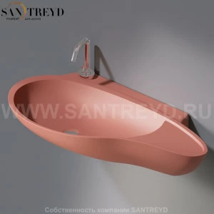 L500T0R1V4.142 Подвесная раковина настенная овальная A. e T. Italia SPOT