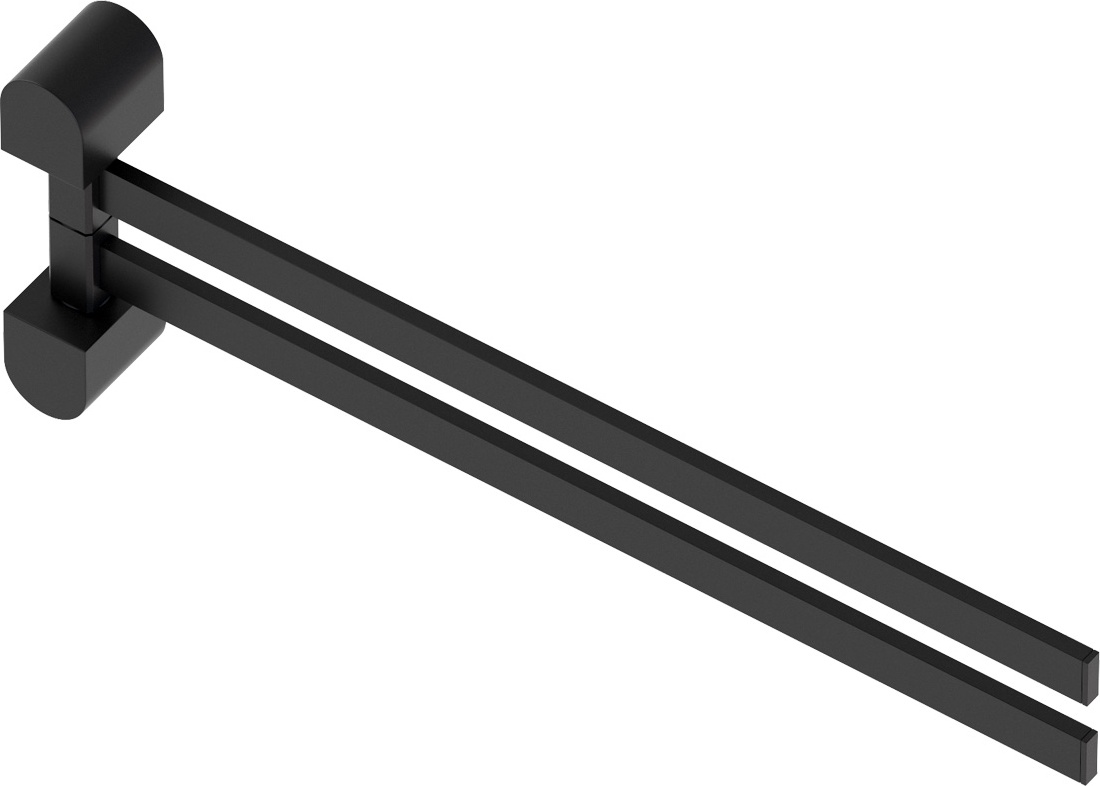 7731 Держатель полотенец поворотный двойной 35 cm ARTWELLE Schwarz - Вид №2