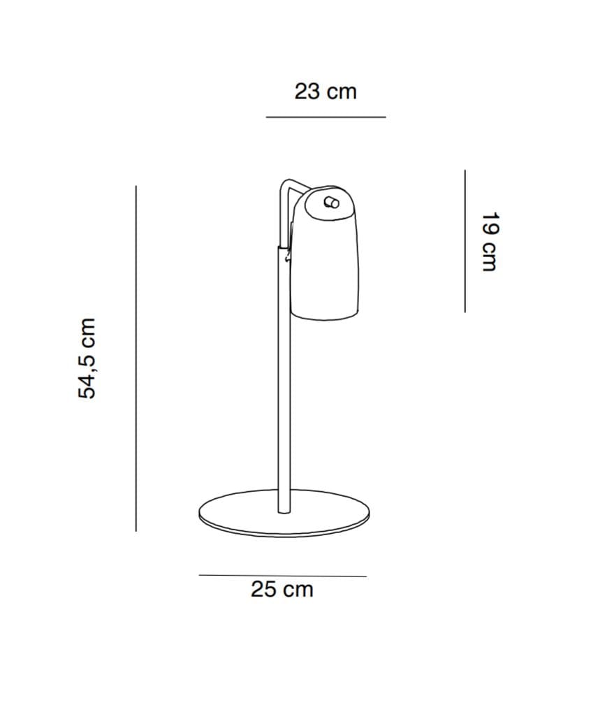 Настольная лампа из алебастра Alma light Paros Alabaster ARCH-00090226 - Вид №3