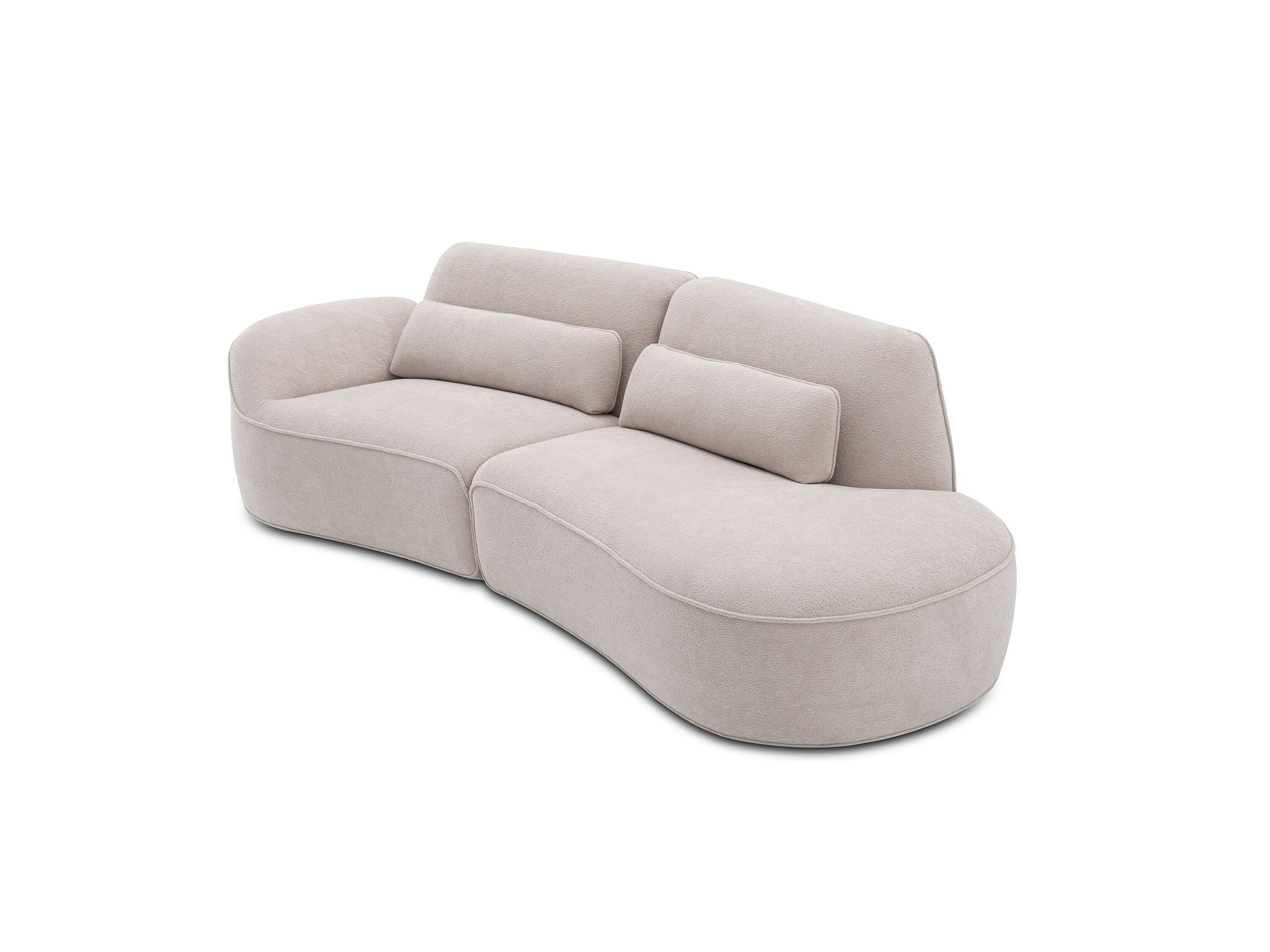 Модульный изогнутый диван из ткани CAMPO DE' FIORI CL383 ARCH-00152265 - Вид №7