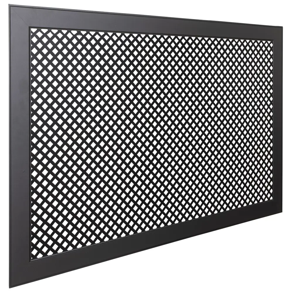 Экран для радиатора 120x60 см черный МДФ ЛАЙТ 89373868 STLM-1467593 - Вид №1