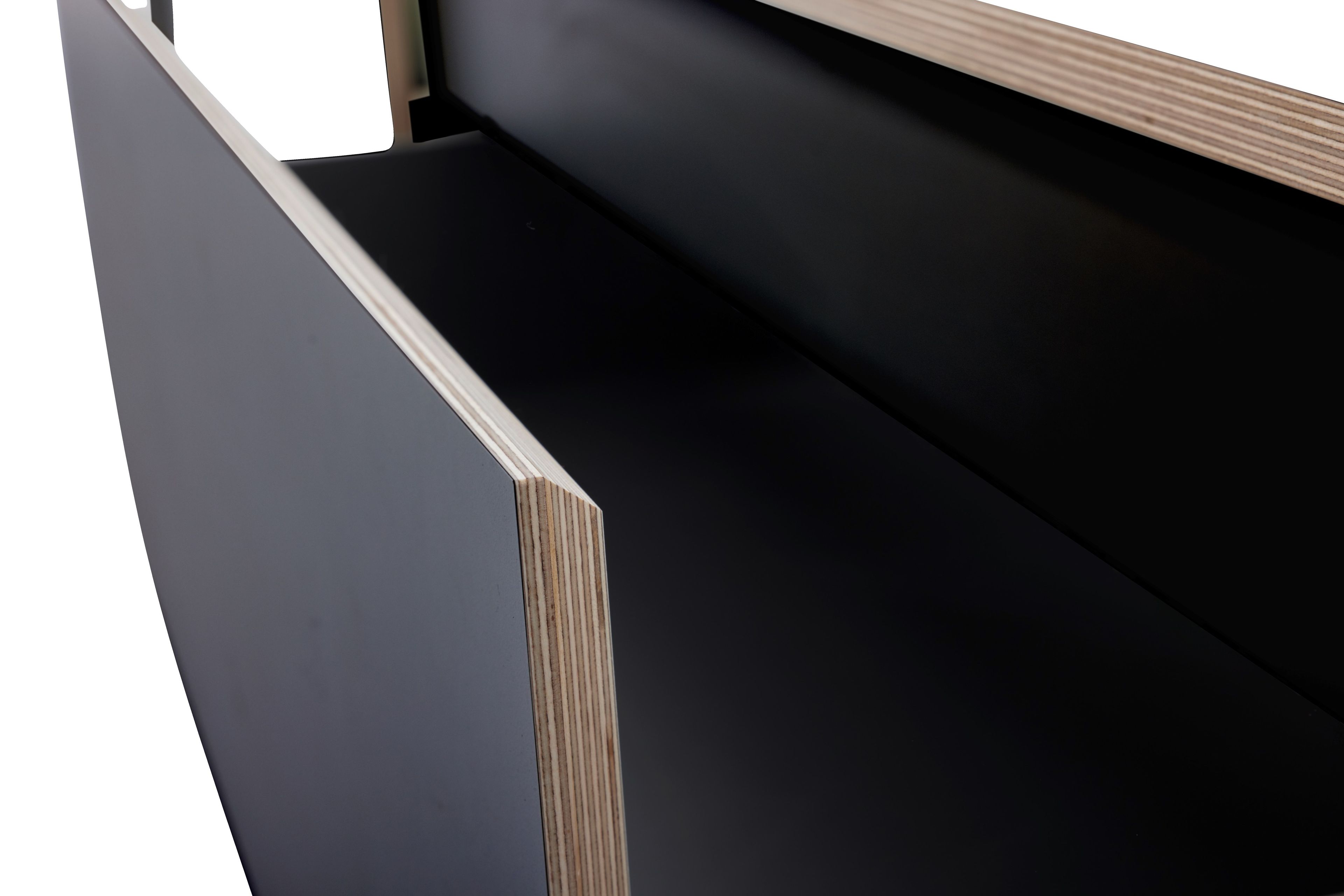 Односпальная кровать для хранения в фанере Müller Small Living SPAZE ARCH-00083318 - Вид №52