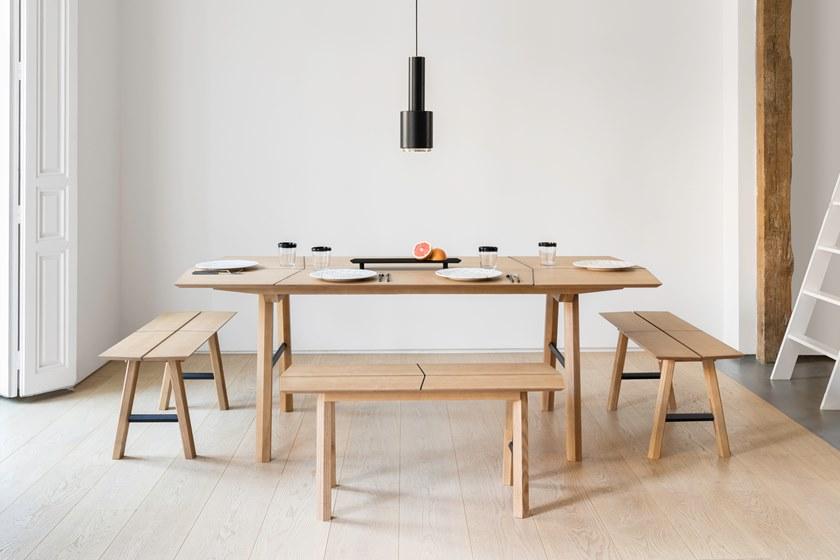 Woodendot Стол из ясеня прямоугольный Savia sun-id-1379410 - Вид №4