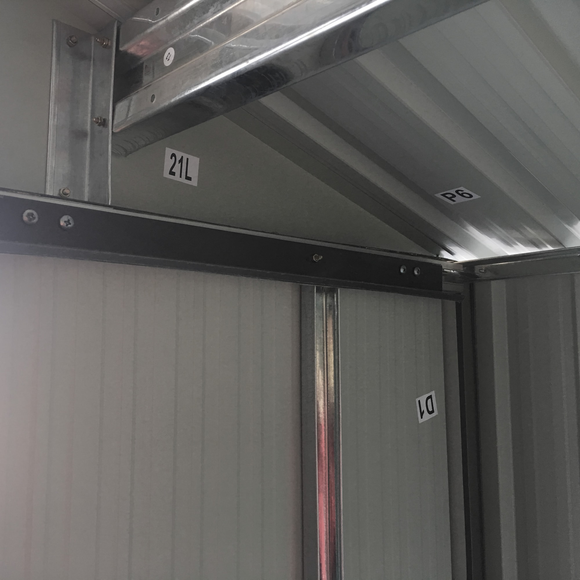 84759918 Хозблок металлический 1.25x1.95x1.97 см Santreyd  - Вид №2