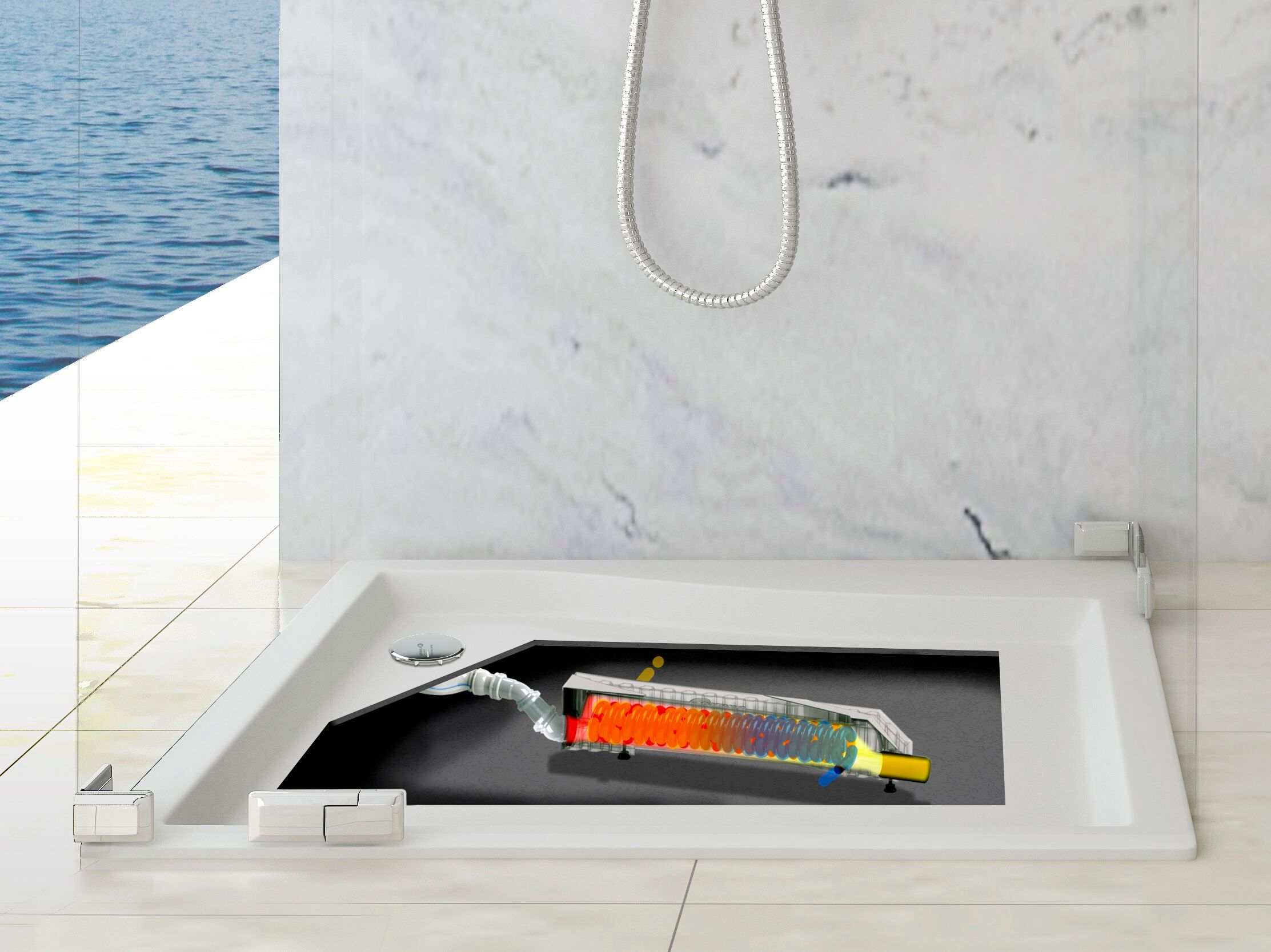 Рекуператор тепла для водоотведения Redi ZYPHO ARCH-00086000