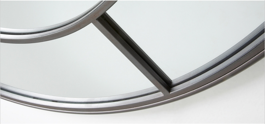 Зеркало круглое черное в двойной раме диаметр 82 см Desmond от La Forma LA FORMA DESMOND 153274 Черный  - Вид №1