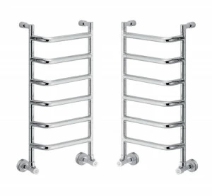 Полотенцесушитель водяной 488/6DX 488/6SX Vela Margaroli Ø25 мм