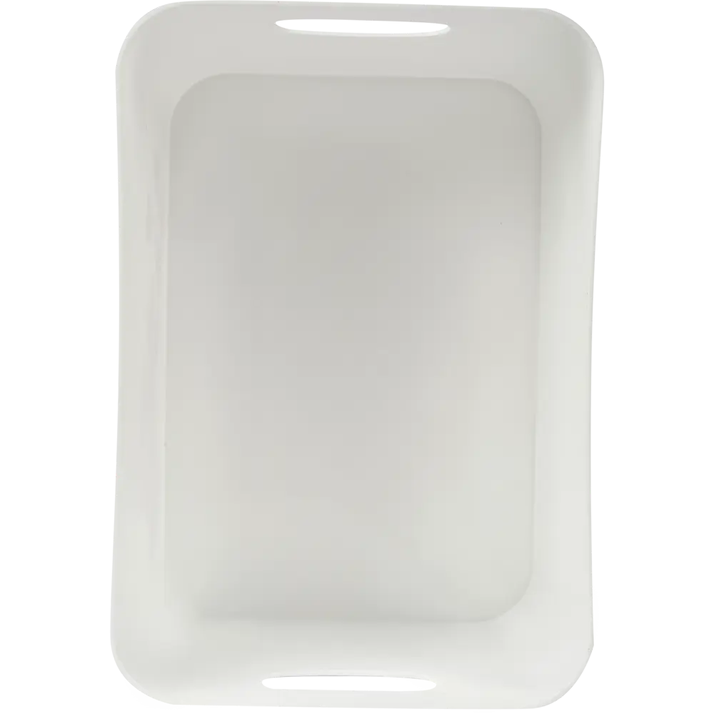 Корзина Flowers Mak 15.7x12.1x11.5 см пластик цвет белый BEROSSI STLM-2066911 - Вид №2