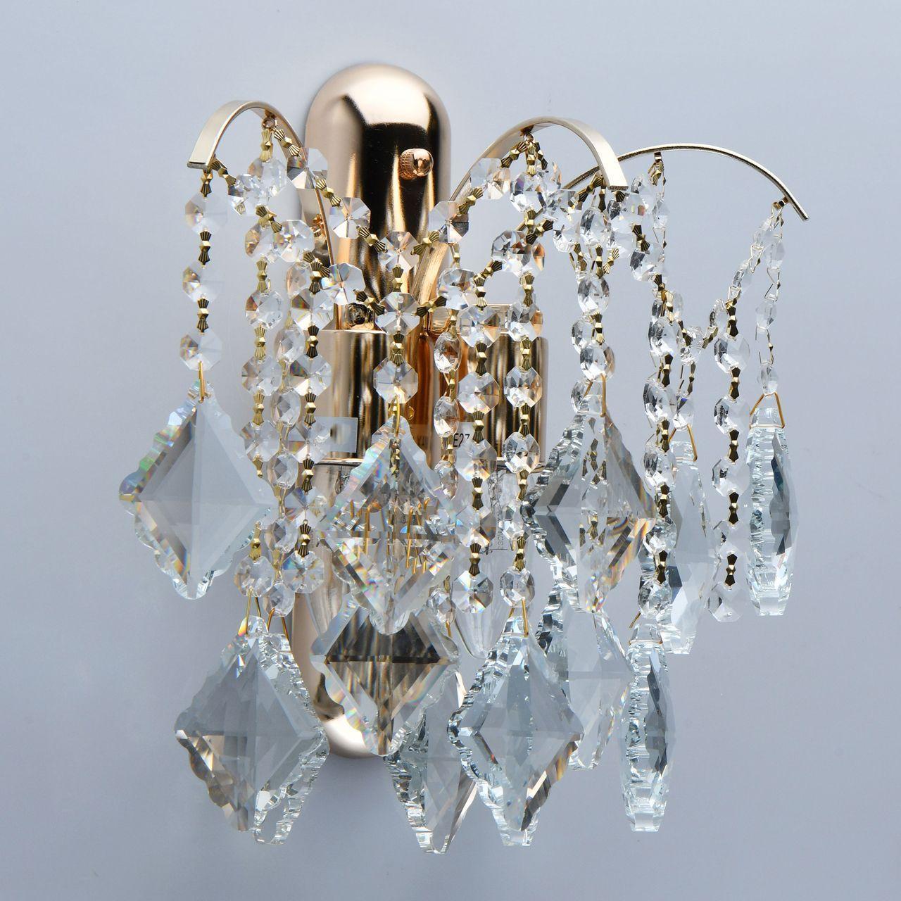 Бра настенное золотистое De Markt City "Бриз" 464029502 DE MARKT БРИЗ 00-3931633 Золото - Вид №1