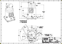 Danfoss SY — Герметичные спиральные компрессоры, R22, R134a, R407C SY240A4PBM Компрессор спиральный SY240A4PBM  - Вид №4