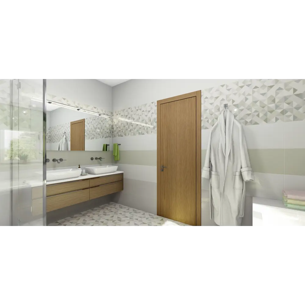 Плитка настенная «Керкира» 4 60x30 см 1.98 м² цвет зелёный 82460206 STLM-2196081 Керамин  - Вид №4