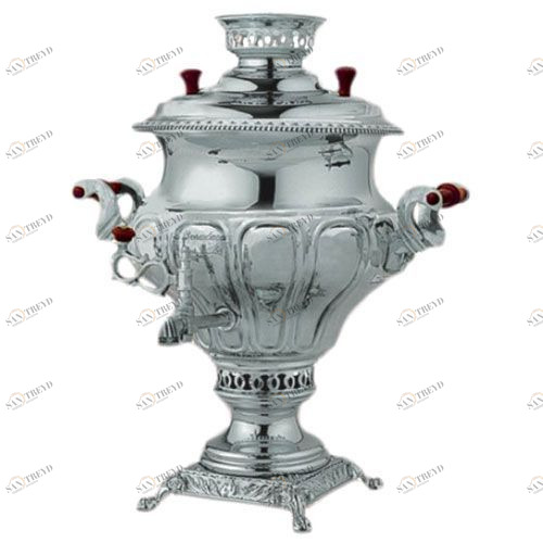 Самовар Персидский С Momtaz/1 жаровый 5 л. + труба Santreyd 2679