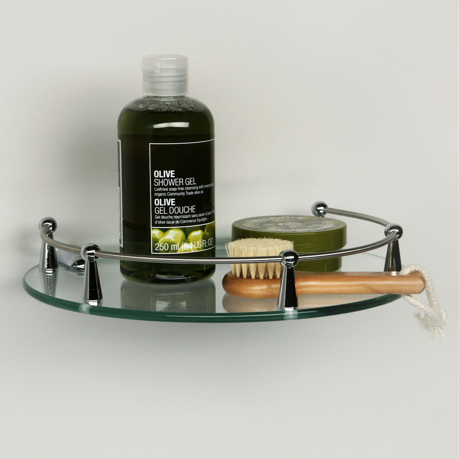 K-566 Полка стеклянная WasserKRAFT 