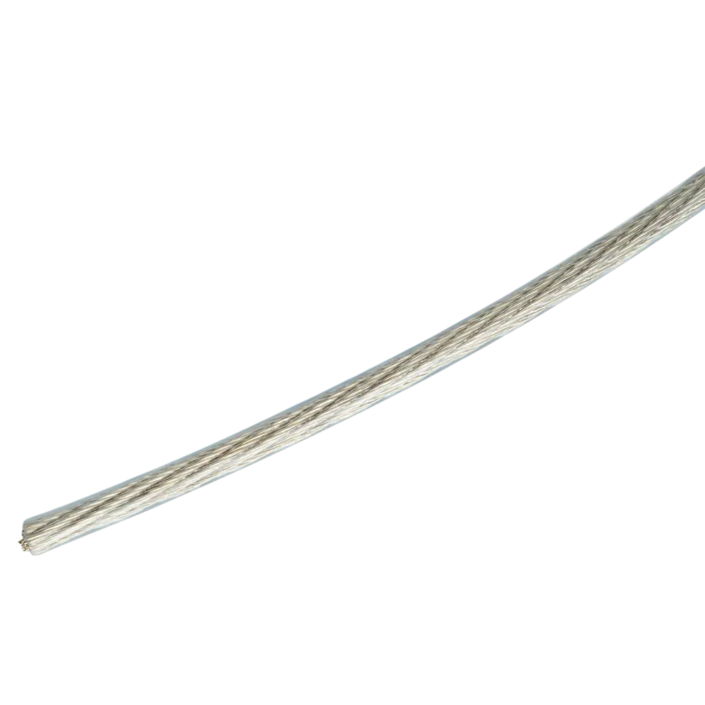 Стальной трос TECH-KREP 4 мм для такелажных работ и растяжек 89391058 STLM-1578521