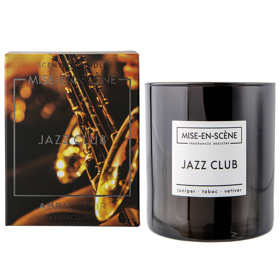 VV050CDMS_new Свеча ароматическая mise en scene, jazz club new, 50 ч Ambientair 