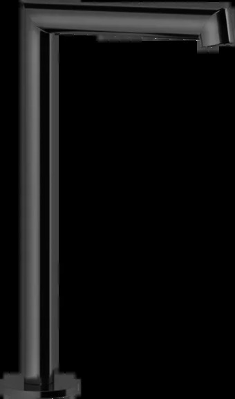 Носик для умывальника 63323 706 Gessi Anello ЧЕРНЫЙ МЕТАЛЛ PVD