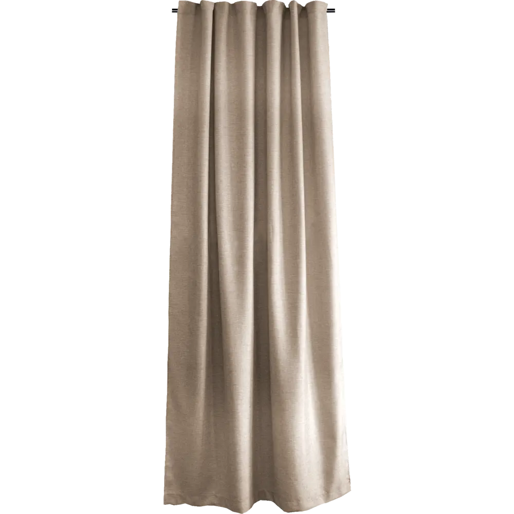 Штора на ленте Seasons Looks 140х260 см Beige цвет бежевый 84177637 STLM-2191468 