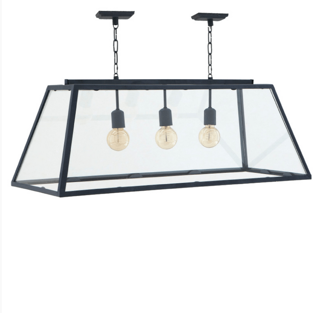 Подвесной светильник Harpers L от Eichholtz Прозрачный 106859 EICHHOLTZ ДИЗАЙНЕРСКИЕ, EICHHOLTZ 060632 Прозрачный  - Вид №1