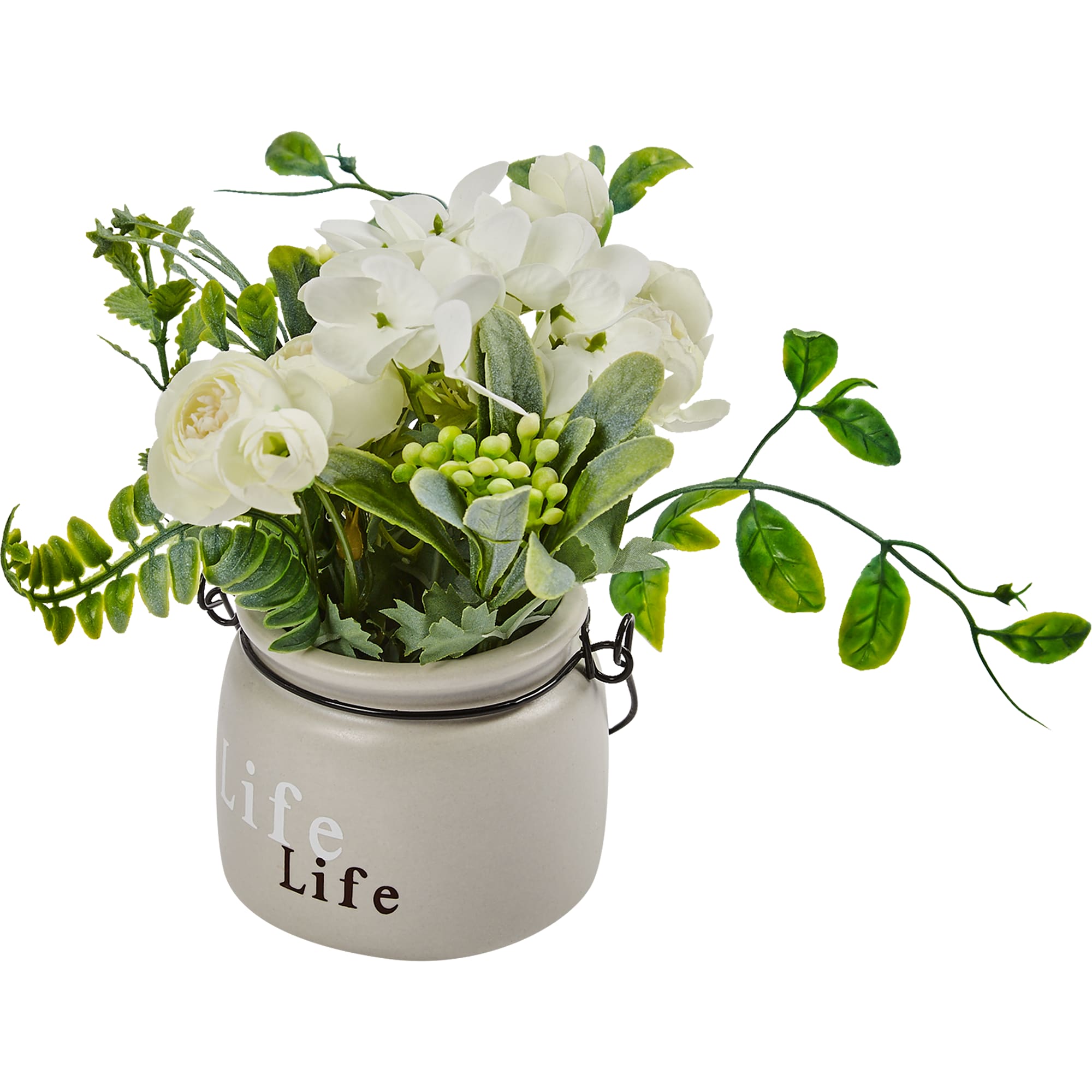 88249646 Искусственное растение в керамическом горшке с подвесом Santreyd STLM-0077030 - Вид №1