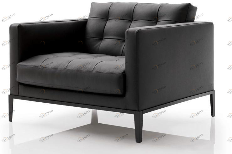 B&B Italia Project Кресло с мягкой обивкой и подлокотниками Ac lounge sun-id-1347497