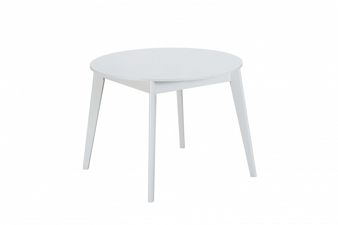 Стол обеденный раздвижной круглый 100-135 см Rondo STOOL GROUP  00-3958852 Белый  - Вид №1