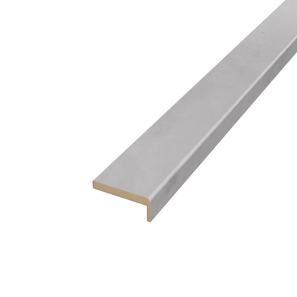 Комплект телескопических наличников Бетон извест 2300x70x28 мм (3 шт.) 89437245 Santreyd STLM-1581679