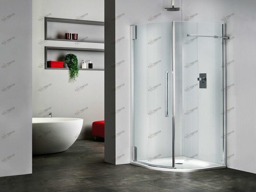 Duka Хрустальная душевая кабина Vertica - con soli profili verticali 6prst l