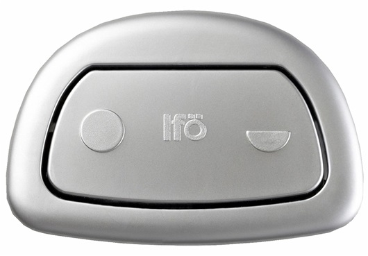 Z98304 Кнопка смыва IFO Sign матовое хромирование, антивандальная защита 