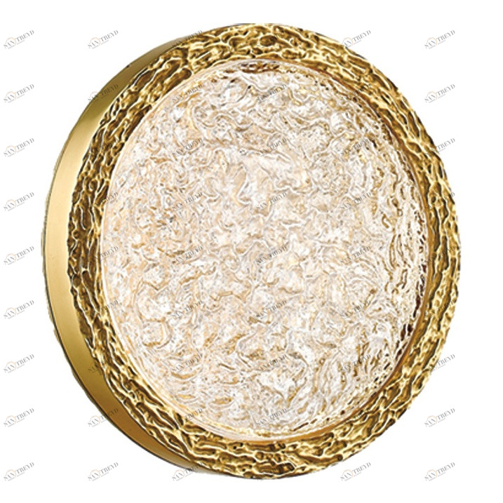Светильник настенный золотистый Bottega M Brass W98014M brass DELIGHT COLLECTION  00-3882903 Золото 
