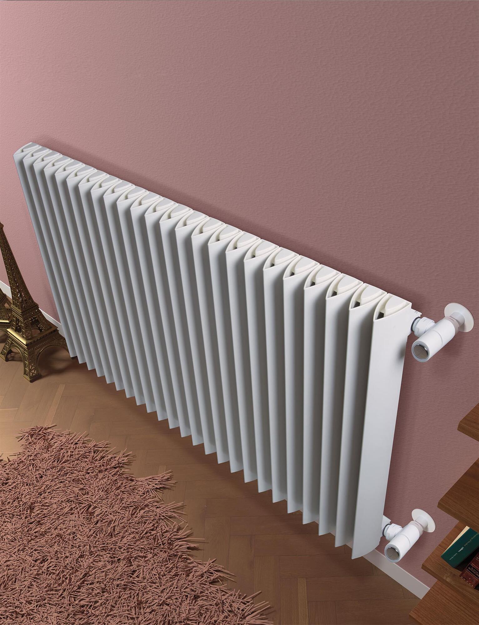 Радиатор Hammam VALERIAN Aluminium radiator комбинированный; электрический или водяной Алюминий  - Вид №31