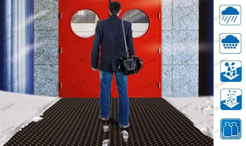 EMCO Коврик из технической резины Tappeto in gomma a nido d'ape Santreyd sun-id-1494485