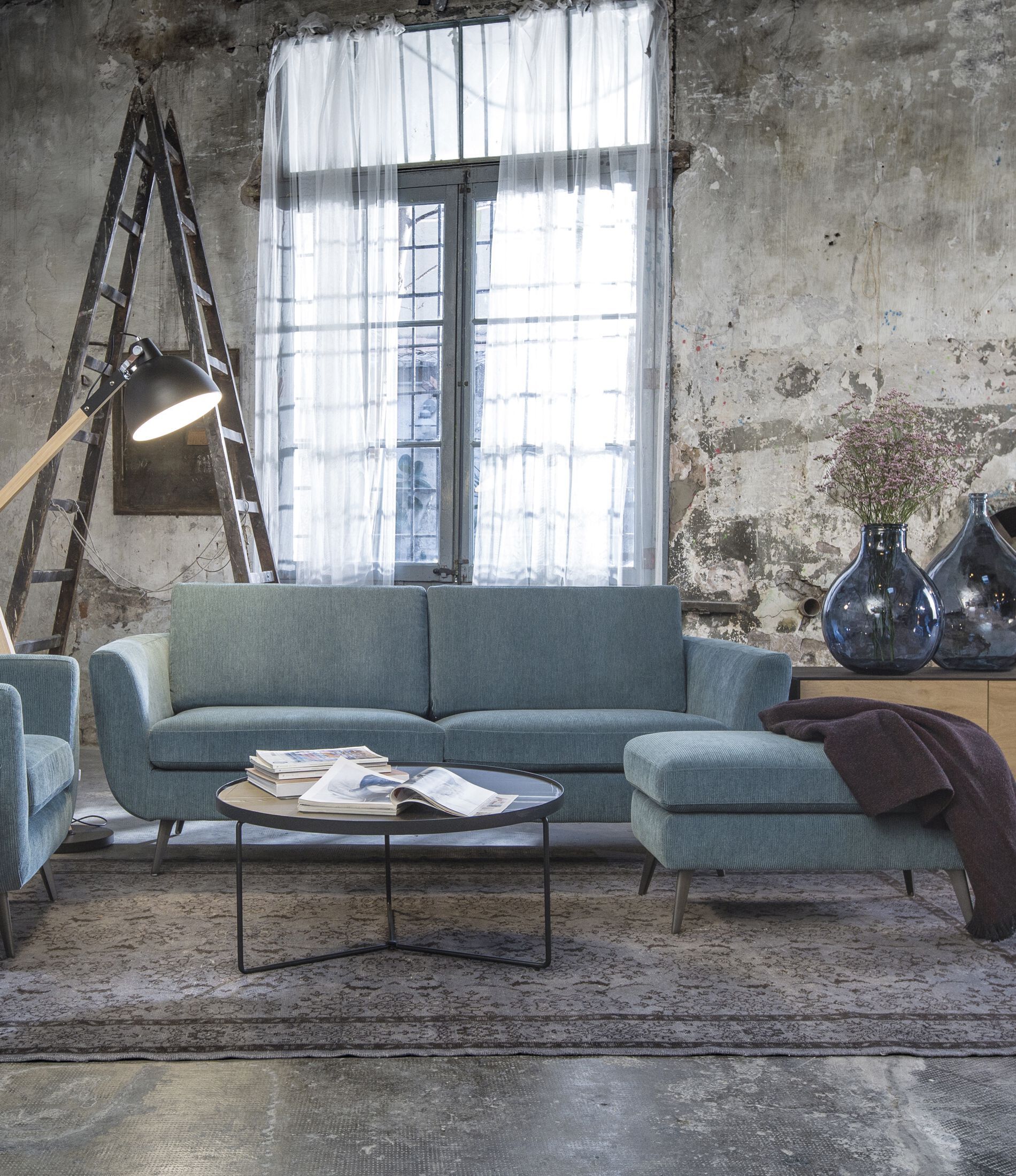 3-местный тканевый диван Pilma Moon ARCH-00098166 - Вид №3