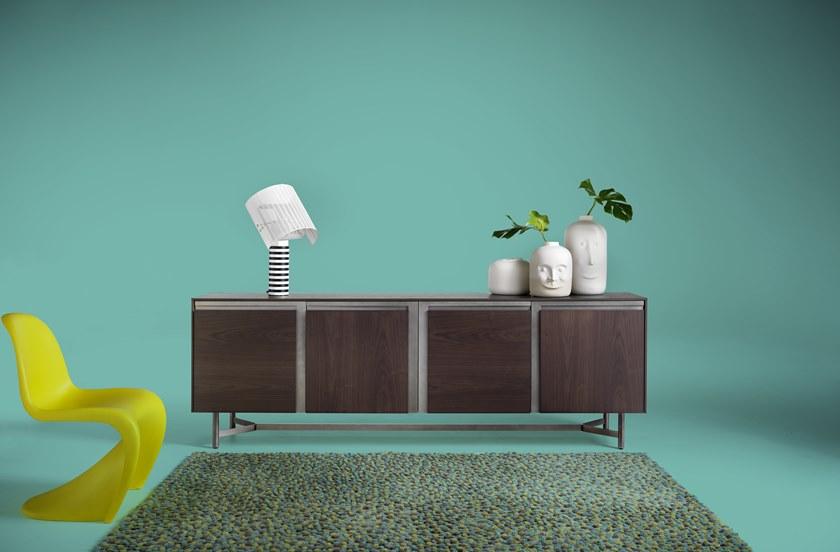 Arte Brotto Комод деревянный с четырьмя распашными дверцами Leonardo L450/4 - Вид №3