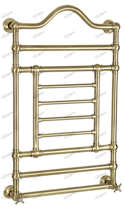 Полотенцесушитель MIGLIORE Edward ML.EDW-EL.510.BR 107 x 60 см - бронза, провод слева 