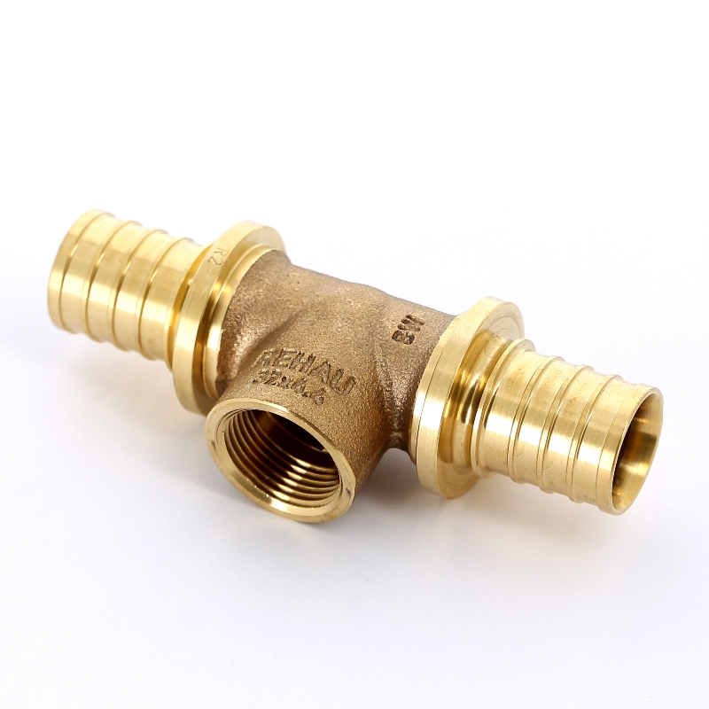 Тройник В надвижной бронза REHAU 32x3/4"x32 456297 - Вид №1