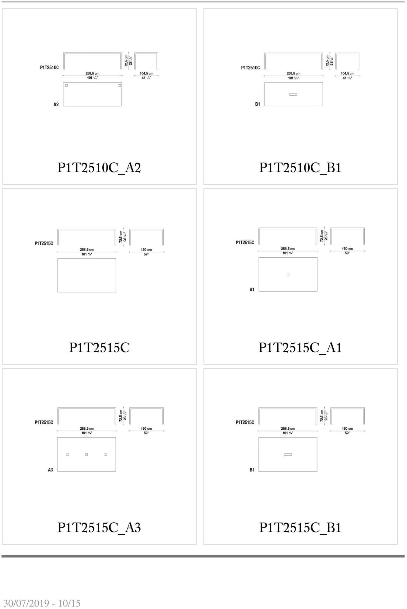 B&B Italia Project Прямоугольный письменный стол из стекла Progetto 1 sun-id-1450838 - Вид №9