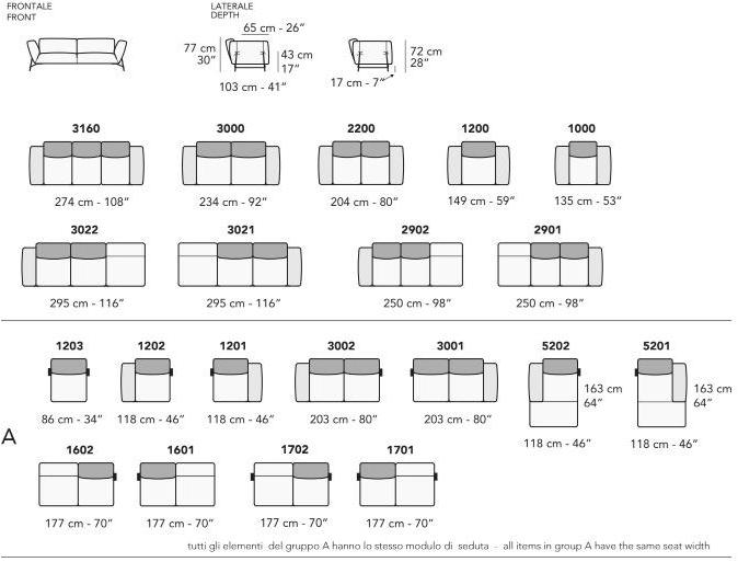 NICOLINE Модульный диван с шезлонгом sun-id-1379022 - Вид №3