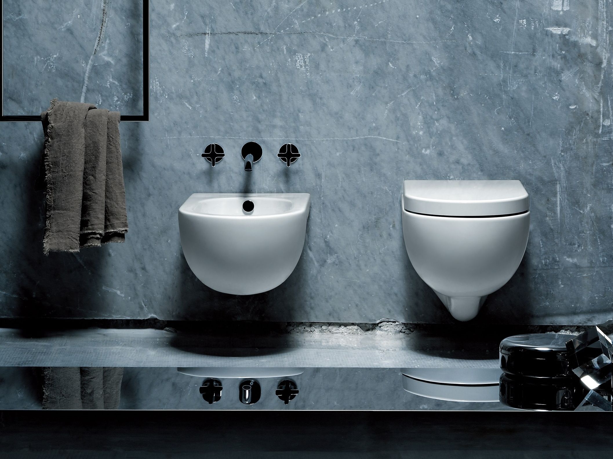 Керамическое подвесное биде Azzurra Ceramica облако ARCH-00049493 - Вид №3