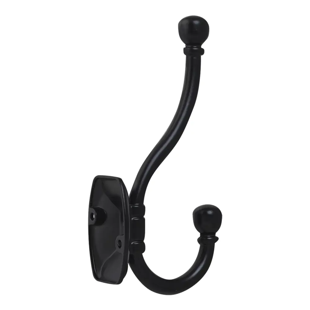 Крючок c шариком, металл, цвет чёрный LAMPLANDIA STLM-2072502 - Вид №1